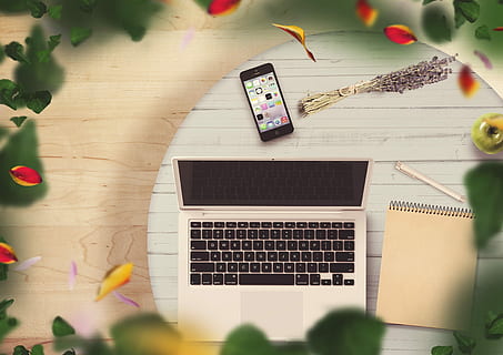foto ad alto angolo, il computer portatile, i phone, taccuino, penna, bianca, tavolo, bloc notes, cellulare, fiori, cellulare apple, tavola rotonda, di, tavolo di legno, le foglie, telaio, decorazione, Nota, blocco per appunti, attività commerciale, partire, carta, in linea, computer, donna d'affari, web, scena, coolie, Messaggio, lettere, comunicazione, traffico di lettere, corrispondenza, saluti, su, contatto, blog, blogger, edera, vellutato, schema, connessione, creativo, lancia, femmina, lavanda, deco, pianificazione, pastello, lavoro da casa, bar, Rete, rete sociale, lavoro, aria, pianta, Marrone, tecnologia, tecnologia wireless, dispositivo di informazione portatile, in casa, smart phone, nessuno, legno - materiale, tastiera, attrezzatura informatica, vista dall'alto, tastiera del computer, scrivania, natura morta, 2K, CC0, dominio pubblico, privo di copyright