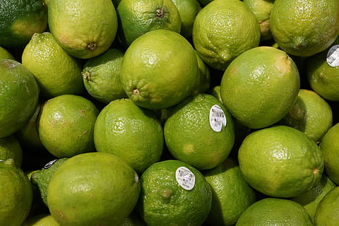 lime, fruit, vitamins, spring, fragrance, aroma, perfume, active substance, cosmetics, spa, beauty, beautiful, cellular, healthy eating, food and drink, food, wellbeing, freshness, full frame, backgrounds, citrus fruit, green color, large group of objects, abundance, close-up, market, lemon, no people, for sale, still life, heap, orange, 5K, CC0, public domain, royalty free