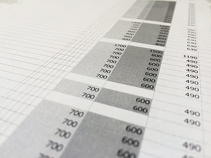 table, number, numbers, excel, price list, line, column, paper, business, finance, trading, data, newspaper, close-up, stock market data, investment, chart, planning, no people, diagram, indoors, document, financial figures, corporate business, graph, backgrounds, report, making money, analyzing, marketing, 2K, CC0, public domain, royalty free