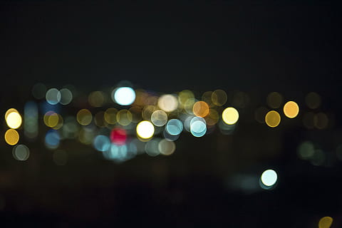 bokeh photography, dark, night, urban, city, bokeh, lights, defocused, abstract, backgrounds, circle, photographic Effects, shiny, multi Colored, cityscape, illuminated, geometric shape, light - natural phenomenon, street, glowing, shape, pattern, street light, no people, lighting equipment, architecture, light, spotted, city street, lens flare, outdoors, nightlife, textured effect, abstract backgrounds, black background, 5K, CC0, public domain, royalty free