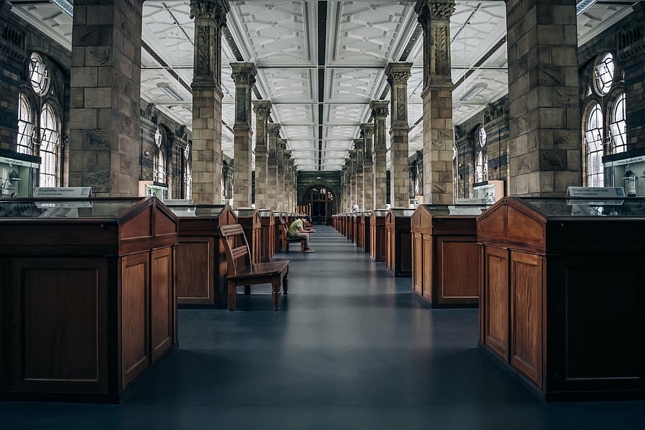 interno, Marrone, calcestruzzo, istituzione, architettura, costruzione, struttura, finestre, persone, uomo, in casa, colonna architettonica, nessuno, giorno, struttura costruita, direzione, la strada davanti, vuoto, legno - materiale, finestra, prospettiva decrescente, assenza, corridoio, portico, soffitto, vetro - materiale, di fila, 4K