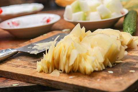 dishes, delicious, sampler, food, freshness, gourmet, slice, meal, food and drink, healthy eating, wellbeing, still life, selective focus, close-up, table, wood - material, indoors, no people, cutting board, vegetable, raw food, preparation, serving size, italian food, kitchen utensil, bowl, tray, 1080P, CC0, public domain, royalty free