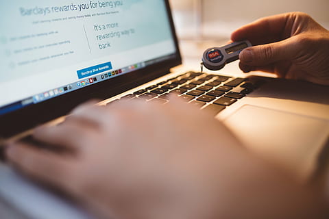 computer, hand, keyboard, macbook, secured, securID, security, working, human hand, human body part, one person, selective focus, technology, wireless technology, connection, close-up, communication, indoors, laptop, adult, internet, using laptop, business, mature adult, computer network, finger, 5K, CC0, public domain, royalty free