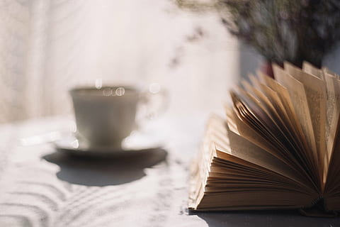 book, coffee, cup, knowledge, literature, macro, mug, pages, papers, table, drink, coffee cup, food and drink, coffee - drink, no people, selective focus, hot drink, publication, crockery, paper, indoors, close-up, saucer, refreshment, tea cup, 5K, CC0, public domain, royalty free