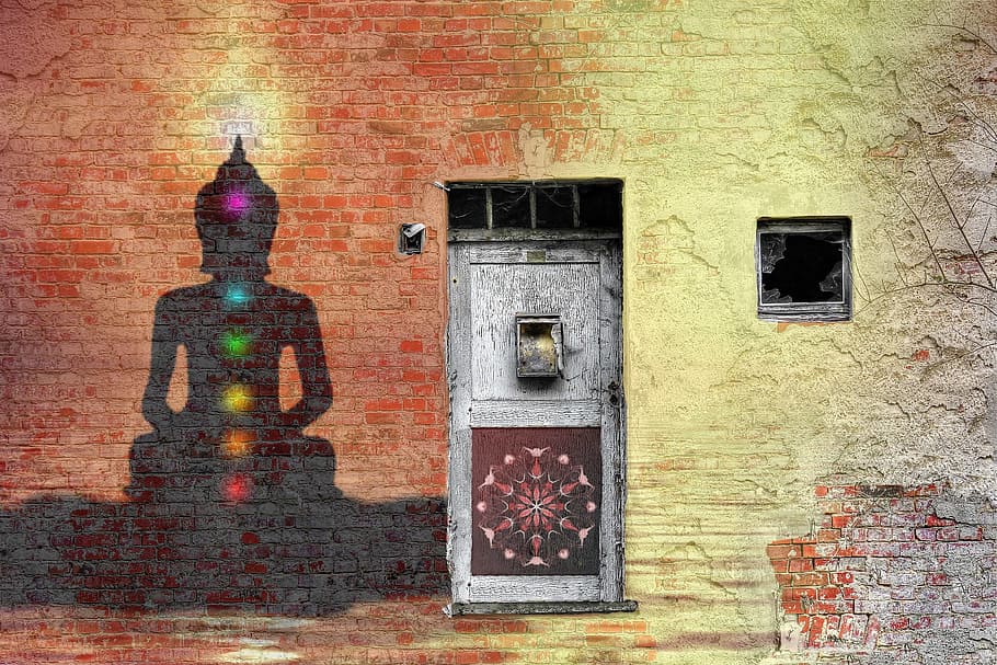 pintura de silueta de paret de Buda, mandala, chakra, maó, paret, porta, vintage, meditació, ioga, lotus, budisme, símbol, energia, zen, religió, esotèric, indi, cos, disseny, flor, geometria, salut, espiritual, ornament, sacral, signe, relaxació, espiritualitat, mantra, aura, harmonia, sagrat, floral, icona, cultura, patró, equilibri, groc, ètnic, Ayurveda, tatuatge, Paisley, asiàtic, simbòlic, tao, pau, oposats, cercle, unitat, henna, psicodèlic, Buda, karma, Doodle, mehendi, pacífica, pètal, mehndi, shui, silueta, estructura construïda, arquitectura, exterior de l'edifici, edifici, finestra, cap gent, funció de construcció de parets, entrada, dia, a l'aire lliure, paret de maó, seguretat, vell, protecció, resistent, casa, 1080P