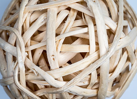 tejeduría, patrones, hilo, Confusión, enigma, secreto, enredo, tejido de punto, entrelazando, de cerca, adentro, material de madera, nadie, comida y bebida, modelo, marrón, naturaleza muerta, frescura, fotograma completo, gran grupo de objetos, comida, envase, antecedentes, ingrediente, texturizado, el color blanco, Arte y artesanía, foto de estudio, arte, entrelazado, comida vegetariana, 4K, CC0, dominio público, libre de derechos