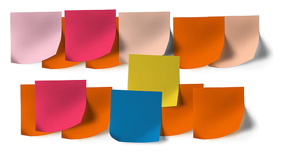 assorted-color, sticky, notes, white, surface, Post It, Memo Pad, Sticky Note, note, list, adhesive note, memo, post-it-chit, sticky notes, stickies, communication, message, paper, memory, blue, yellow, red, isolated, white Background, isolated On White, isolated Objects, orange Color, multi colored, in a row, studio shot, variation, purple, cut out, choice, indoors, art and craft, creativity, group of objects, people, three dimensional, shape, large group of objects, copy space, blank, 1080P, CC0, public domain, royalty free