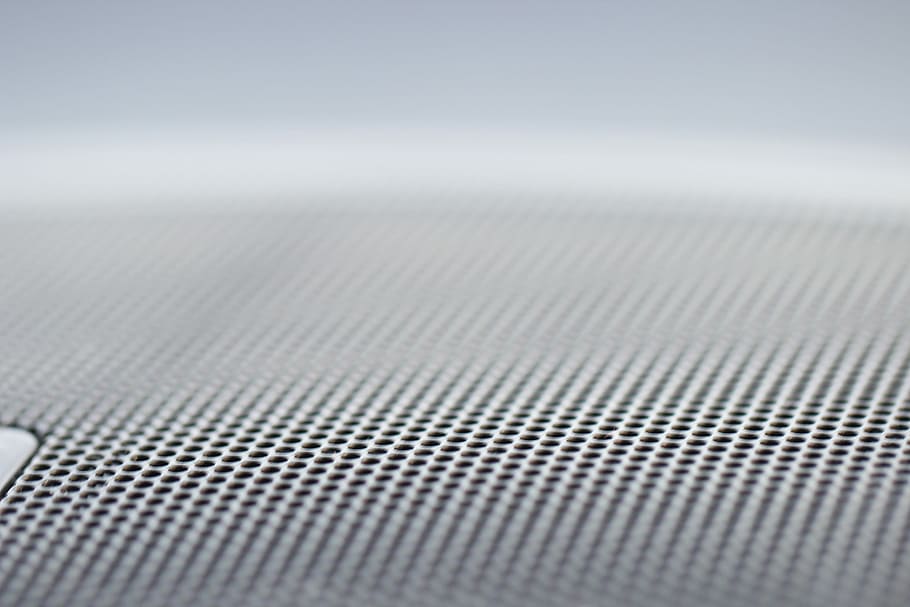 fons, textura, estructura, fulla perforada, pkw, superfície, patró, cap gent, marc complet, primer pla, tecnologia, metall, enfocament selectiu, repetició, resum, connexió, gris, altaveu, color plata, futurista, dia, còpia espai, tecnologia sense fils, cultura i entreteniment artístic, 5K