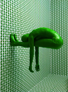 fashion, man, art, space, abstract, artistic, bend, color, design, gallery, green, health, pattern, retro, simplicity, texture, upside down, wall, wallpaper, green color, vegetable, food, food and drink, healthy eating, no people, wellbeing, indoors, pepper, close-up, full length, freshness, studio shot, directly above, high angle view, still life, bell pepper, table, 2K, CC0, public domain, royalty free