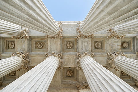 architettura, costruzione, infrastruttura, struttura costruita, esterno dell'edificio, storia, il passato, destinazioni di viaggio, nessuno, colonna architettonica, giorno, Inquadratura dal basso, viaggio, arte e artigianato, all'aperto, mestiere, marmo, città, natura, intaglio - prodotto artigianale, turismo, ornato, direttamente sotto, soffitto, neoclassico, 5K, CC0, dominio pubblico, privo di copyright
