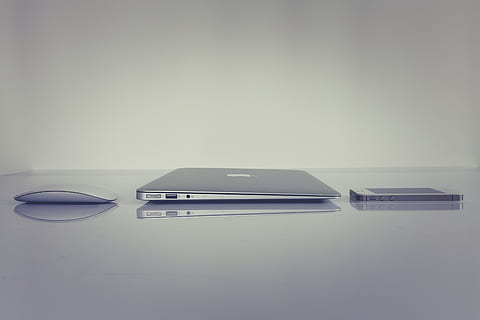 silver magic mouse, beside, macbook, apple mouse, computer, device, display, electronics, iphone, laptop, magic mouse, notebook and smartphone, reflections, smartphone, technology, table, communication, indoors, no people, still life, connection, computer equipment, desk, wireless technology, copy space, business, office, studio shot, computer mouse, furniture, glasses, smart phone, computer monitor, keyboard, stapler, 5K, CC0, public domain, royalty free