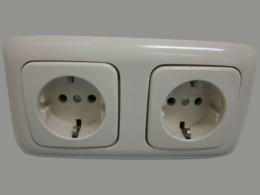 fatning, væg, Elektrik, indendørs, studio skud, teknologi, kontrollere, elektricitet, tæt på, ingen mennesker, forbindelse, brændstof og elproduktion, transportmidler, Strømforsyning, kabel, fuld ramme, husholdningsudstyr, to objekter, elektronikindustrien, form, meddelelse, 2K