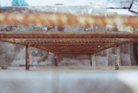 ladder, move up, down, no people, selective focus, indoors, close-up, table, seat, day, furniture, window, absence, chair, winter, focus on foreground, cold temperature, rusty, snow, wood - material, empty, textured effect, 2K, CC0, public domain, royalty free