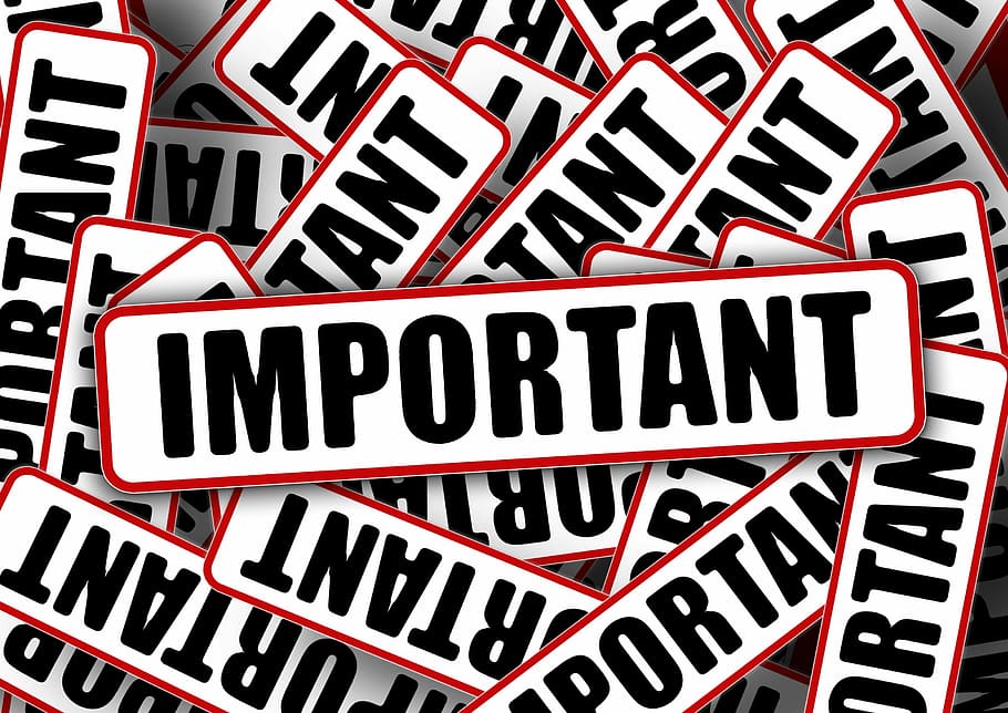 blanc, important, senyalització, segell, impremta, punt d'exclamació, senyal de trucada, nota, atenció, informació, importància, significativament, pesat, imprescindible, substancialment, pertinent, significatiu, text, els mitjans de comunicació, negocis, vermell, comunicació, marc complet, guió occidental, signe, cap gent, primer pla, lletra majúscula, fons, venda al detall, color negre, sola paraula, Color blanc, a l'aire lliure, dia, signe d'informació, senyal d'advertència, consumisme, 2K