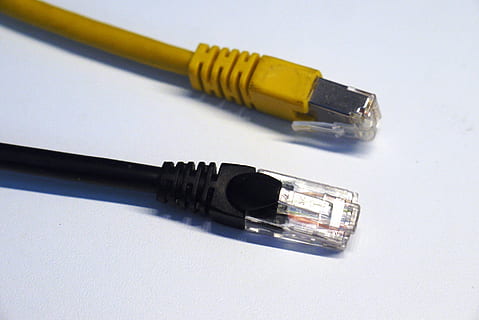 network, ethernet, cable, network cables, connection, connexion, computer cable, equipment, communication, network connection plug, close-up, white background, still life, technology, indoors, no people, internet, computer network, wireless technology, pencil, studio shot, focus on foreground, electric plug, table, 2K, CC0, public domain, royalty free