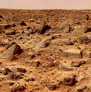 champ de roches grises, Mars, planète, surface, espace, voyage dans l'espace, système solaire, Roche, désert, terre, climat, paysages - nature, paysage, la nature, personne, climat aride, scène tranquille, environnement, tranquillité, ciel, le sable, beauté dans la nature, journée, scène non urbaine, géographie physique, rock - objet, éloigné, érodé, 2K, CC0, domaine public, libre de droits