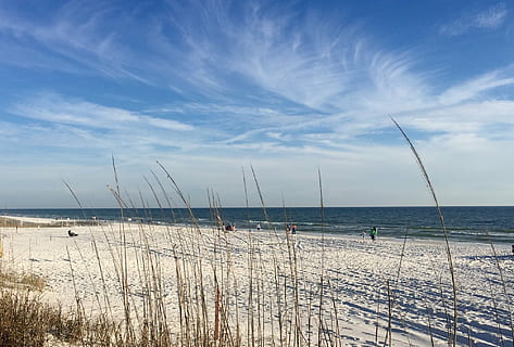 strand, hemel, wolken, formaties, zand, wit, blauw, gras, duin, oceaan, zee, Florida, zuiden, vakantie, zomer, water, natuur, reizen, levensstijl, kom tot rust, buitenshuis, dom, kust, toerisme, tropisch, fijne vakantie, zomervakantie, horizon, vredig, rustig, stil, vrije tijd, horizon over water, vervoer, wolk - lucht, zeilboot, schoonheid in de natuur, nautisch schip, scenics - natuur, wijze van transport, kalmte, rustige scène, dag, pool, vakanties, geen mensen, helmgras, 1080P, CC0, publiek domein, royaltyvrij