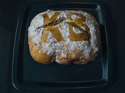 easter cake, easter, christ is risen, easter baking, holiday, sunday, food, baked, bakery, freshness, homemade, pastry, gourmet, food and drink, indoors, no people, container, high angle view, directly above, still life, close-up, sweet food, tray, bread, ready-to-eat, table, indulgence, appliance, sweet, dessert, temptation, baking sheet, snack, 2K, CC0, public domain, royalty free