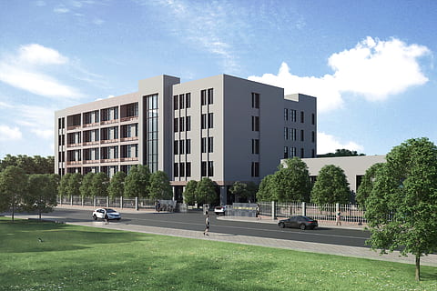 Effektbild, Perspektive, Gebäude, die Architektur, gebaute Struktur, Gebäudehülle, Himmel, Baum, Pflanze, Stadt, wolke - himmel, Tag, Natur, Sonnenlicht, Transport, keine Leute, Gras, draußen, Auto, Wachstum, Kraftfahrzeug, Straße, Wohnung, 4K, CC0, gemeinfrei, lizenzfrei
