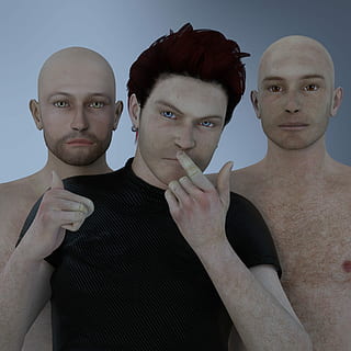 bilgisayar, dijital tasarım, bilgisayar, dijital tasarım, bilgisayar grafikleri, 3d programlar, daz studio, karıştırıcı, form, model, dizayn, dijital, 3d modeller, fotogerçekçi, 3d rakamlar, oluşum, kameraya bakıyor, portre, sadece yetişkinler, genç yetişkin, yetişkin, genç adam, önden görünüş, içeriye, stüdyo çekimi, kafadan vuruş, insanlar, yaşam, bir grup insan, beraberlik, erkekler, gerçek insanlar, ayakta, boş zaman etkinliği, gri, 1080P, CC0, kamu malı, telif ücretsiz