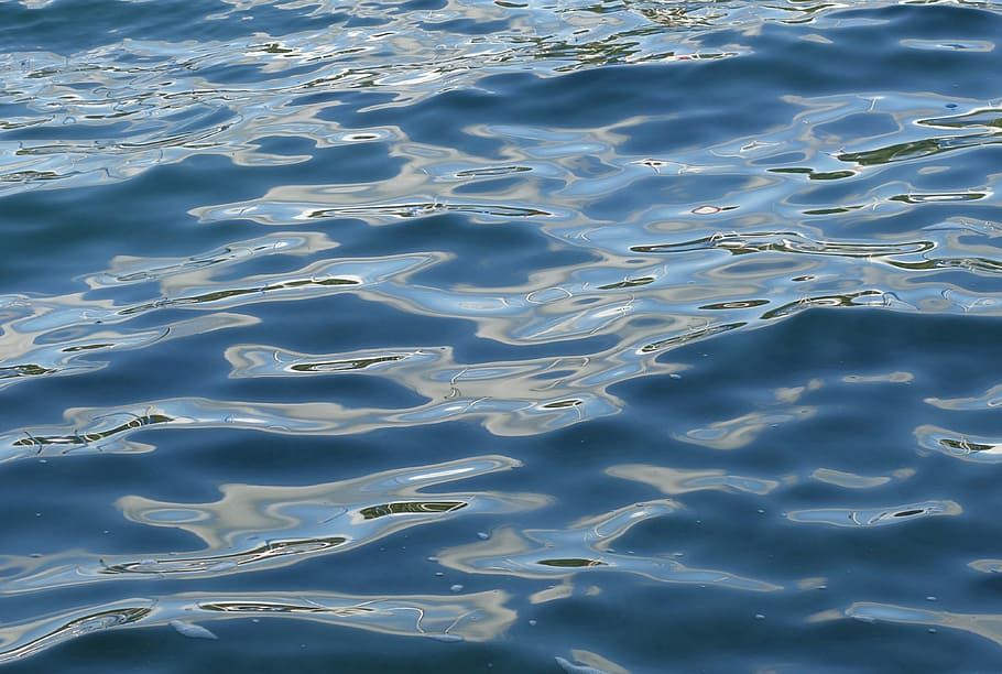 Lichtspiel, acqua, riflessione, onda, arruffato, modello, fotogramma intero, nessuno, increspato, sfondi, lungomare, natura, vista dall'alto, giorno, bellezza nella natura, lago, la tranquillità, all'aperto, blu, modello naturale, luce del sole, 4K