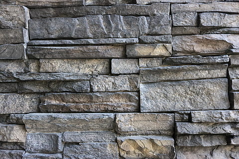 pedra, paret, textura, patró, disseny, arquitectura, rock, gris, concret, superfície, construcció, edifici, fons, maó, estructura, marc complet, paret de pedra, cap gent, sòlid, aspre, funció de construcció de parets, pedra - objecte, estructura construïda, material de pedra, dia, primer pla, a l'aire lliure, en fila, repetició, naturalesa, 5K, CC0, domini públic, lliure de regalies