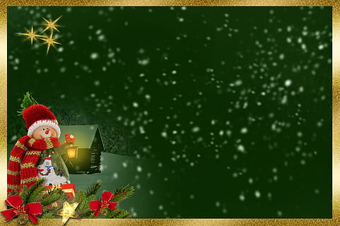 Weihnachten Schneemann Illustration, Schneemann, Rahmen, Hintergrundbild, Laterne, Licht, Stechpalme, Mahlen, Weihnachten, Dekoration, Deko, Weihnachtsgrüße, Weihnachtsdekorationen, Weihnachtszeit, Schnee, Dezember, Ferien, Star, Weihnachtsmotiv, rot, Grün, Postkarte, digitale Begrüßung, Baumschmuck, winterlich, Schal, Deckel, Gold, Baum, Pflanze, Urlaub, Winter, Weihnachtsdekoration, Darstellung, Natur, kalte Temperatur, Feier, menschliche Darstellung, Spielzeug, Weihnachtsbaum, Nacht-, Hut, Kunst und Handwerk, Kreativität, keine Leute, Weihnachtsverzierung, draußen, 2K, CC0, gemeinfrei, lizenzfrei