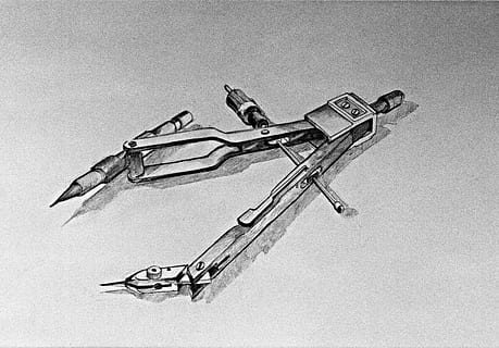 grau, schwarz, Skizzierung, Illustration, Kompass, Zeichnung, Geometrie, Bleistift, Bleistiftzeichnung, Werkzeug, Studioaufnahme, drinnen, Metall, keine Leute, High Angle View, Kreativität, Stillleben, Kunst und Handwerk, Tabelle, Nahansicht, einzelnes Objekt, Darstellung, weißer Hintergrund, Tier, mittlere Gruppe von Objekten, Antiquität, gestalten, Tierdarstellung, Tierthemen, Natur, 4K, CC0, gemeinfrei, lizenzfrei