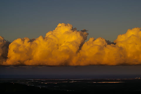 skyer, himmel, orange, hvid, grå, kyst, ocean, dramatisk, Australien, solbeskinnede, fjern, vand, natur, skønhed i naturen, ingen mennesker, scenics - natur, udendørs, sky - himmel, hav, miljø, brænding, ild, jord, brand - naturligt fænomen, storm, ro, ulykker og katastrofer, gul, magt i naturen, forurening, 2K, CC0, offentligt domæne, royaltyfrie
