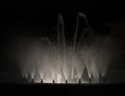 source, light, night, lights, focus, city, darkness, black background, lighting, architecture, spain, dark, black, motion, arts culture and entertainment, illuminated, event, nature, long exposure, no people, celebration, firework, smoke - physical structure, sky, blurred motion, outdoors, exploding, travel destinations, fire, firework display, firework - man made object, festival, 4K, CC0, public domain, royalty free