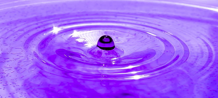 acqua, onda, viola, gocce di pioggia, bolla, cerchio, pulito, chiaro, avvicinamento, colore, goccia d'acqua, inchiostro, liquido, macro, anelli, ondulazione, il giro, bagnato, increspato, far cadere, movimento, nessuno, spruzzi, in casa, concentrico, fotogramma intero, blu, messa a fuoco selettiva, spruzzi di gocce, sfondi, purezza, natura, freschezza, caduta, 1080P, CC0, dominio pubblico, privo di copyright
