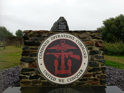 commando, special, forces, operations, soldier, armed, army, military, war, infantry, spec, ops, operator, tactical, combat, professionals, built structure, architecture, sky, day, building exterior, communication, sign, no people, plant, nature, text, building, tree, the past, history, western script, place of worship, religion, belief, spirituality, stone wall, 4K, CC0, public domain, royalty free