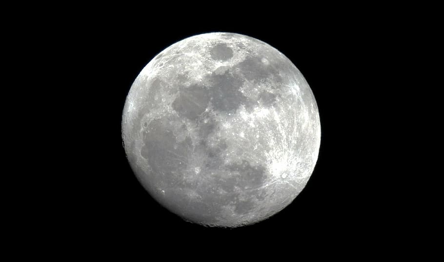 Fotografie, voll, Mond, Platz, Himmel, Nacht-, Astronomie, Mondoberfläche, Natur, Schönheit in der Natur, szenen, keine Leute, draußen, planetarischer Mond, Geometrische Figur, Vollmond, Kreis, gestalten, Szenen - Natur, Ruhe, Weltraumforschung, Kugel, Nahansicht, dunkel, schwarzer Hintergrund, Astrologie, Mondlicht, Weltraum und Astronomie, 1080P