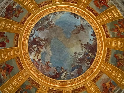 viršutinė riba, turas, skliautas, pastatas, interjeras, religinis paminklas, paveldą, Prancūzija, architektūra, gotikos architektūra, akmenys, tapyba, religija, istorija, senas pastatas, paminklas, karališkas, menas ir amatai, freskos, atstovavimas, kupolas, pastatyta struktūra, žemas kampo vaizdas, žmogaus atstovavimas, nėra žmonių, patalpose, freska, kelionės tikslai, garbinimo vieta, modelį, tikėjimas, puošnus, tiesiogiai žemiau, architektūra ir menas, 1080P, CC0, Viešasis domenas, nemokamai