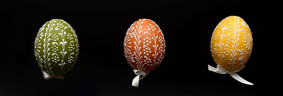 tres, verd, marró, groc, ous de washi, ous de Pasqua, ou, pintat, Pasqua, Feliç Pasqua, ous de colors, ous bullits, color, decoració, colorit, de colors, ous de pasqua tenyits, oval, pintura d'ous de Pasqua, tancar, deco, decoració de pasqua, decoracions de pasqua, personalitzat, salutacions de pasqua, capçalera, banner, imatge de capçalera, celebració de Pasqua, alimentació saludable, fons negre, menjar i beguda, menjar, fruita, cap gent, tir de l'estudi, primer pla, multicolor, a l'interior, vegetals, benestar, frescor, panoràmica, dos objectes, grup d'objectes, vermell, 5K