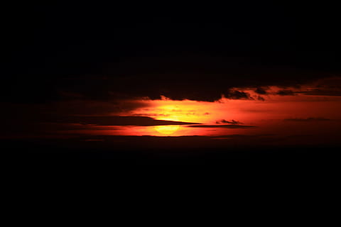 sunset, sky, the sun, clouds, west, nature, flames, twilight, evening, winter, orange sky, red sky, beauty, cloud - sky, orange color, beauty in nature, scenics - nature, no people, dramatic sky, red, tranquility, space, vibrant color, night, idyllic, atmosphere, cloudscape, majestic, yellow, outdoors, dark, abstract, abstract backgrounds, meteorology, 5K, CC0, public domain, royalty free