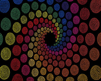 wzór, abstrakcyjny, Tapeta, sztuka, graficzny, dekoracja, okrągły, kształt, zaokrąglić się, pulpit, geometryczny, element, jasny, styl, projekt graficzny, pełna ramka, tła, kształt geometryczny, wielobarwne, żadnych ludzi, zbliżenie, okrąg, projekt, wewnątrz, czerwony, powtórzenie, żółty, teksturowane, duża grupa obiektów, układ, obfitość, sufit, bezpośrednio poniżej, 5K, CC0, domena publiczna, darmowe zdjęcia