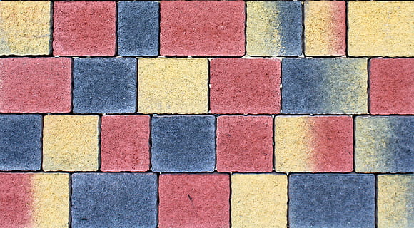 sem título, modelo, mosaico, papel de parede, textura, cubo, pavimento, pavers, fatura, origens, quadro completo, multi colorido, padronizar, ninguém, em uma sequência, forma, desenhar, repetição, forma geométrica, fechar-se, grande grupo de objetos, tijolo, vermelho, visão de alto ângulo, lado a lado, variação, texturizado, dia, ordem, 2K, CC0, domínio público, royalty free