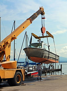 Inspektion, Steuerung, Schiff, Stiefel, Kran, Hafen, Arbeit, Arbeitskräfte, Instandhaltung, Versand, Sicherheit, Industrie, Güterverkehr, Transport, kommerzielles Dock, Wasserfahrzeug, Himmel, Transportmittel, Wasser, Maschinen, Natur, Tag, Meer, die Architektur, wolke - himmel, Baugewerbe, Seebrücke, Kran - Baumaschinen, draußen, Land, Besetzung, Reise, 2K, CC0, gemeinfrei, lizenzfrei