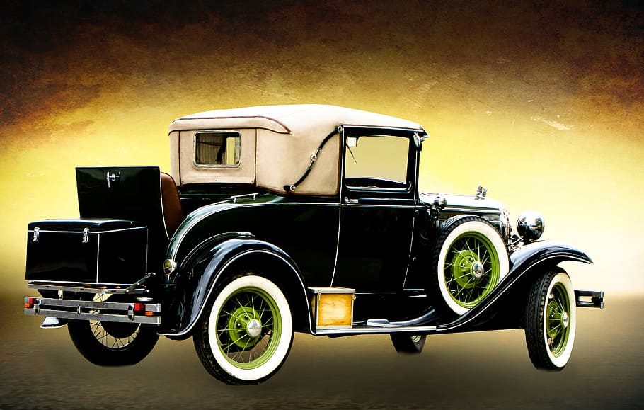 vintage, negre, blanc, vehicle, transport, automàtic, oldtimer, nostàlgia, cotxe d'època, automoció, viatjar, festa, conduir, cotxe antic, clàssic, madura, pneumàtics d’auto, rodes, superior, equipatge, raresa, guardabarros, passat de moda, cap gent, a l'aire lliure, dia, manera de transport, vehicle terrestre, estil retro, automòbil, cotxe, carrer, carretera, estacionari, aparcament, ciutat, arquitectura, naturalesa, vell, 5K