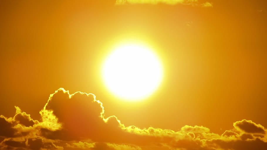sol e nuvens, Dom, brilhante, amarelo, por do sol, céu, nuvens, leve, natureza, luz solar, origens, raio de Sol, calor - temperatura, nuvem - céu, beleza na natureza, cor vibrante, céu dramático, cor laranja, iluminado, scenics - natureza, cloudscape, brilhando, meio Ambiente, luz - fenômeno natural, ninguém, ao ar livre, abstrato, 4K