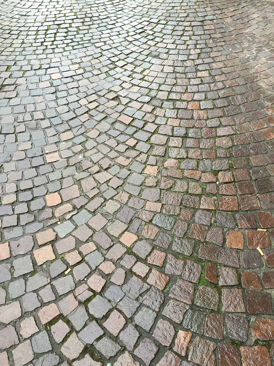 textura, maons, empedrat, carrer, llambordes, carrer, pedra, patró, marc complet, fons, rajola de pedra, a l'aire lliure, vista d’angle alt, sendera, ciutat, cap gent, dia, repetició, material de pedra, maó, disseny, arranjament, forma geomètrica, sòl de rajoles, 2K