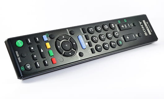 fotografie aproape, negru, Sony, la distanta, telecomandă, control, tv, televiziune, televizor, electronic, infra roșu, semnalele, tehnologie, divertisment, mawanella, sri lanka, Ceylon, Control, fundal alb, alimentare electrică, studio shot, elimina, în interior, a închide, echipament, un singur obiect, nici o persoana, industrie, industria electronică, arta culturii și divertismentului, apasa butonul, număr, tastatura, tehnologia fără fir, Echipament electric, 1080P, CC0, domeniu public, fără drepturi de autor