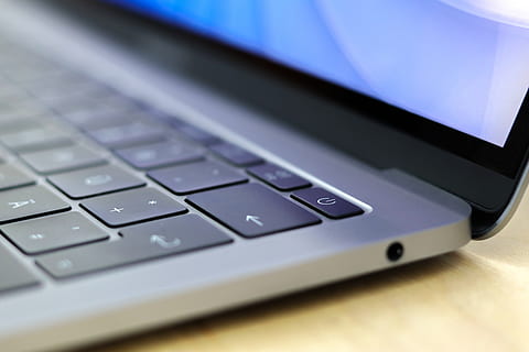 gray, laptop computer, turned, mac, apple, desktop, computer, laptop, screen, notebook, workplace, work, keyboard, office, macbook, technology, logo, iphone, mouse, web, style, watch, clock, media, brand, office work, communication, designer, airbook, wireless technology, computer equipment, connection, computer keyboard, close-up, data, business, internet, computer key, computer network, equipment, global communications, computer part, portability, desktop pc, no people, modern, keypad, electrical equipment, consumerism, 5K, CC0, public domain, royalty free