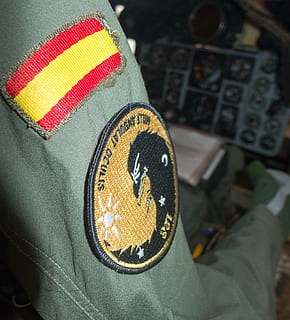 plane, combat, war, fly, army, defense, combat aircraft, jet, aircraft, military, fighter aircraft, air force, close-up, air vehicle, no people, badge, control, day, focus on foreground, indoors, airplane, uniform, clothing, vehicle interior, still life, technology, travel, high angle view, transportation, 2K, CC0, public domain, royalty free