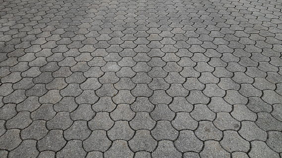 patch, brick, hexagonal, paving, concrete, concrete brick, regularly, geometry, rauh, grey, structure, pattern, background, backgrounds, full frame, no people, textured, day, high angle view, outdoors, nature, footpath, close-up, cracked, drought, repetition, land, sunlight, road, natural pattern, street, transportation, arid climate, climate, 5K, CC0, public domain, royalty free
