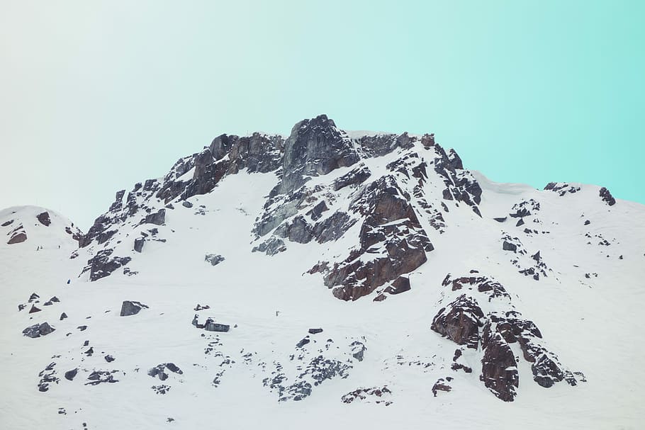 nero, montagna, coperto, la neve, grigio, picco, vertice, paesaggio, temperatura fredda, inverno, bellezza nella natura, roccia - oggetto, scenics - natura, roccia, cielo, montagna innevata, solido, natura, la tranquillità, ambiente, scena tranquilla, nessuno, Colore bianco, scena non urbana, all'aperto, picco di montagna, 5K