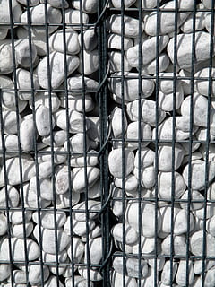 kameny, zeď, kamenná zeď, mřížka, kov, amriswil, thurgau, švýcarsko, celý rám, pozadí, nikdo, vzor, detail, velká skupina objektů, stálý život, opakování, den, přímo nad, vejce, bílá barva, hojnost, texturou, venku, uspořádání, design, míč, Příroda, odvětví rybolovu, 4K, CC0, veřejná doména, bez autorských práv