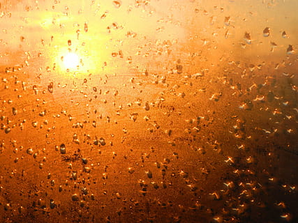 puesta de sol, gotas, noche, mojado, soltar, agua, fotograma completo, antecedentes, lluvia, ventana, nadie, material de vidrio, naturaleza, de cerca, transparente, gota de agua, adentro, color naranja, texturizado, modelo, condensación, resumen, vaso, pureza, 4K, CC0, dominio público, libre de derechos