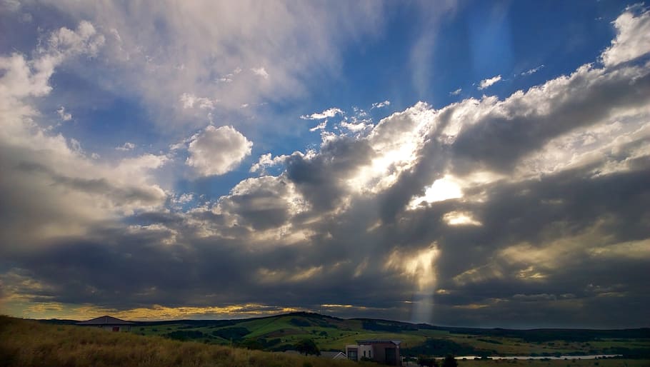 nori, peisaj, soare, nor - cer, cer, natură, vreme, nici o persoana, frumusețe în natură, mediu inconjurator, scenice - natura, Cloudscape, dramatic cer, Munte, orizont, furtună, teren, în aer liber, lumina soarelui, rază de soare, liniște, orizont pe uscat, de mai sus, 4K
